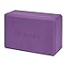 Gaiam Yoga Block + Yoga Strap Set, Purple