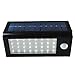 400Lumens Max 32LED Solar Lights, Hallomall Waterproof Solar Powered Outdoor Motion Sensor Lights,with Lithium Batteries + Screwdriver,3 Intelligent Modes,Wireless Exterior Security Lighting