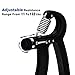 Ruky Hand Grip Strengthener, Hand Grip Exerciser, Hand Grippers, Adjustable Resistance 22-132Lbs (10-60kg), Strength Trainer, Hand Squeezer, Forearm Grip Workout for Athletes Pianists Rock Climbers