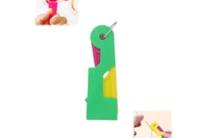 QITELL Automatic Needle Threader,2024 New Needle Threaders,Quick Needle Threader for Hand Sewing and DIY for All Sewing Enthusiasts (1pc)