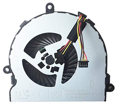 SWCCF CPU Fan for HP 15-AY198NR 15-AY196NR 15-AY195NR 15-AY192NR 15-AY187CL 15-AY177CL 15-AY173DX 15-AY169NR 15-AY167CL 15-AY163NR 15-AY157CL 15-AY147CL 15-AY145NR 15-AY138CL 15-AY137CL 15-AY130NR