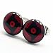 LilMents 6 Pairs Sharingan Eye Uchiha Unisex Mens Womens Stainless Steel Stud Earrings