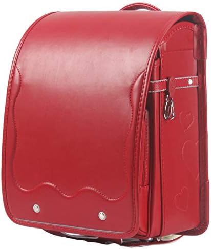 Ransel Randoseru girls and boys Japanese school kids bag PU leather light weight