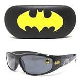 DC Comics Batman Kids' 2-Piece Sunglasses & Case Set in Black