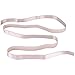 Porcelynne Beige Brushed Back Strap Elastics - 1/2