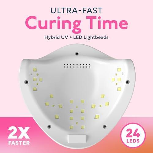 SUNUV SUN5 UV LED Nail Dryer Smart Nail Dryer 2.0 for Gel Polish with Timer, Sensor and LCD Screen at Home and Beauty Salon