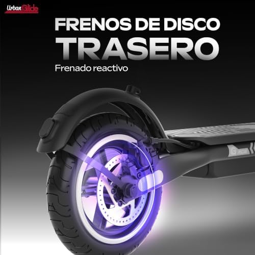 UrbanGlide 85 EVO Trotinete Elétrica para Adultos – ES – Autonomia até 15 km – Pneu insuflável de 8,5 polegadas – 25,2 V Bateria – Peso 15 kg