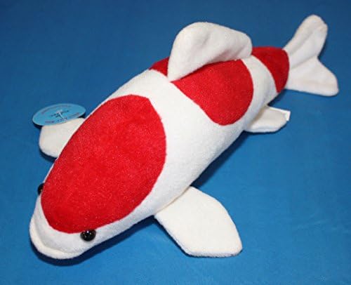 Koi Fish Kohaku Stuffed Plush Soft Toy Great Gift Idea Live size