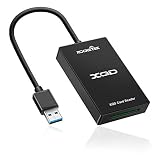 【Upgraded Version】 Rocketek XQD Reader. XQD Card Reader Compatible with XQD G-Series & XQD M-Series for Windows/Mac OS. USB 3.0 XQD Memory Card Reader