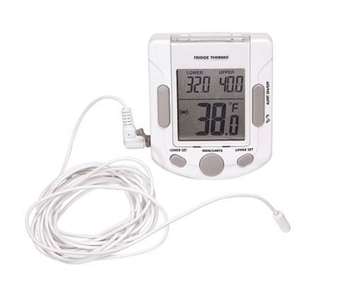 Polder 895-90 Refrigerator and Freezer Thermometer