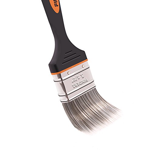 Finder Premium 9 inch Paint Roller Brush Kit 8 pcs Home Painting Supplies include House Painting Tray, Roller Frame, Paint Roller Covers and Paint Brushe, Interior Paint Brushes