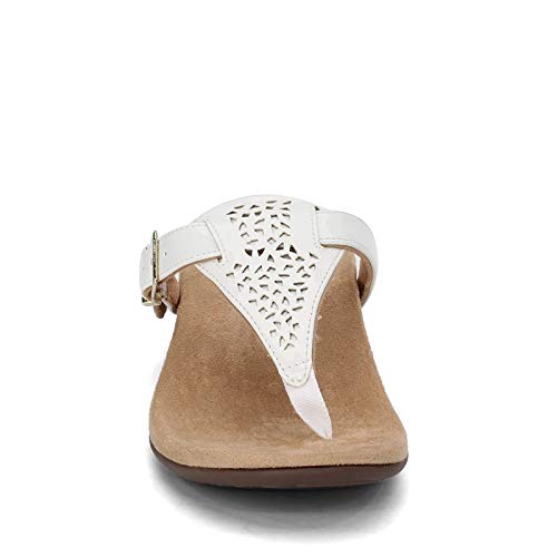 Vionic Women's Rest Tropez Toe-post Sandal- Ladies Adjustable Buckle Dress Sandals with Concealed Orthotic Arch Support - Image 3