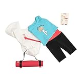 Our Generation Ommm My Way to Yoga Outfit - Compatible with 18