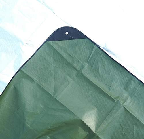 Kaptin Heavy Duty Emergency Blanket | 57" x 82.6" | Waterproof,Ultralight, Reusable Emergency Tarp for Hiking, Camping,Survival Kit,Travel
