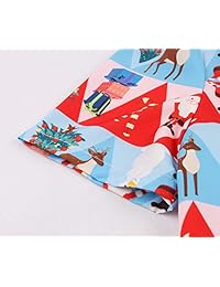 Wellwits - Vestido de mujer con diseño de Sweetheart Ugly Christmas Pattern 1950s Vintage Swing