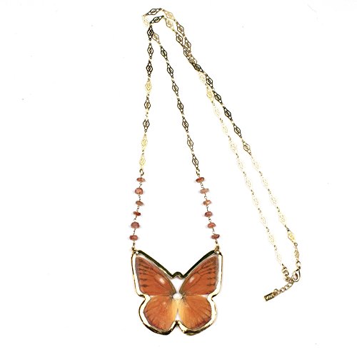 Real Butterfly Wing Necklace