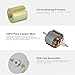 Greartisan DC 12V 20RPM Gear Motor High Torque Electric Micro Speed Reduction Geared Motor Centric Output Shaft 37mm Diameter Gearbox