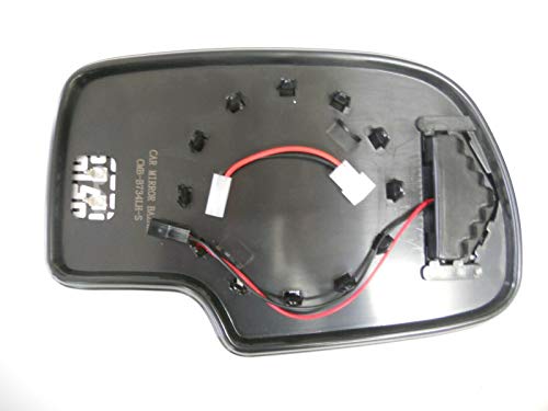 HEATED Mirror Glass With TURN SIGNAL for Escalade Avalanche Silverado Suburban Tahoe Sierra Yukon Driver Side View Left LH