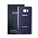 VANYUST Replacement for Back Glass Cover Battery Door Compatible for Samsung Galaxy Note 5 (Blue)