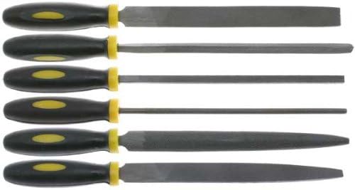 6pc Coarse Grit Precision Hobby File Tool Set