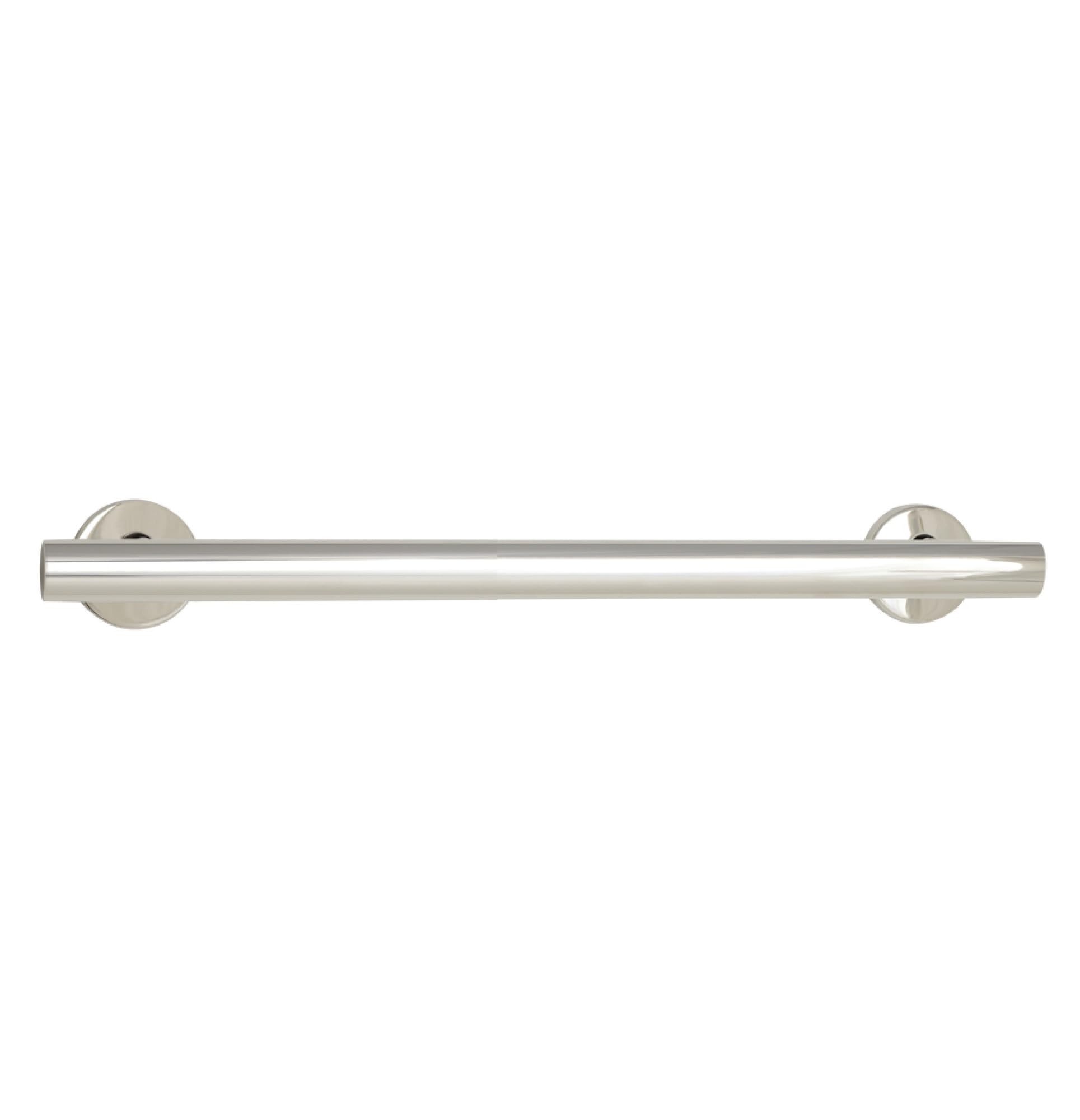 Photo 1 of Seachrome 42" Coronado Decorative Oval Wall Mount Grab Bar, 1 ½" Diameter, Concealed Flanges, ADA Compliant, Polished Finish