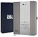 2021 Planner - Premium Weekly Monthly Undated Planner with Black Edges - 12 Month Productivity Organizer by Bullet Keeper. A5 Black Vegan Leather Hardcover (Silver)