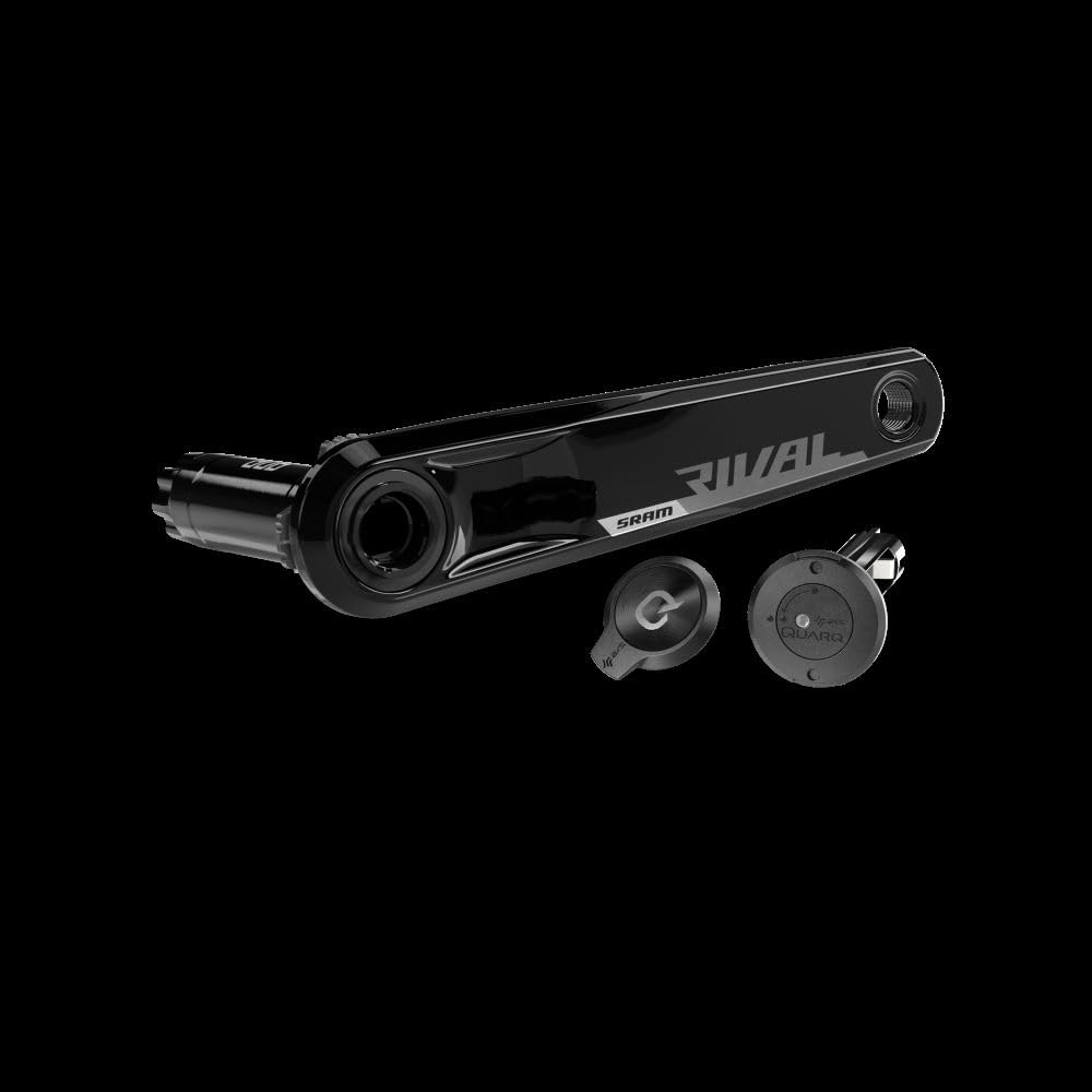 SRAM pedivella quarq rival strada alluminio 175mm sinistra dub WIDE nero