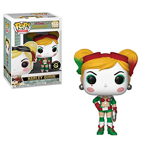 Funko Pop Heroes Dc Comics Bombshells 166 Harley Quinn Exclusive Holiday MyGeekBox Vinyl Figure - //coolthings.us