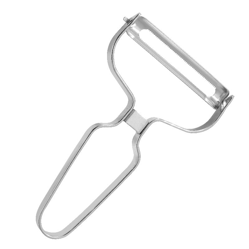 Photo 1 of 1PCS Stainless Steel Vegetable And Fruit Peeler Heavy Duty Sharp Blade Ergonomic Handle For Potatoes Carrots Apples Cabbage, SerratedPeeler