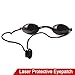 GOSONO Laser Safety Goggles IPL Protective Glasses Soft Eyepatch For Beauty Clinic Patient Black Carbon Doll OPT E Light Eyecup