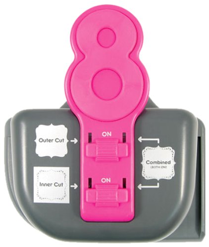 We R Memory Keepers Lucky 8 Paper Punch, Floral Burst