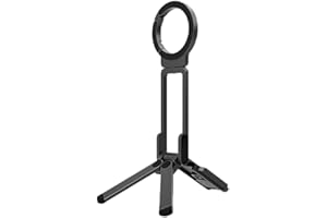 MA38 Magnet Phone Tripod, 5-in-1 Portable Pocket Tripod with Strong Magnet, Rotation Phone Holder for Video Blogging, Travel,