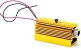 Focusable 650nm 5mW Red Laser Module Dot Line Cross w/ Heatsink 12x35mm view 3