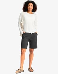 G Gradual Women's Bermuda Long Shorts with Pockets
