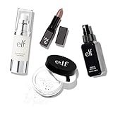 e.l.f. Cosmetics Must Have Essentials Kit, Four Piece Kit for Priming and Setting Makeup