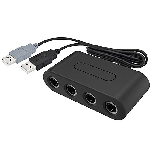 Mini Mexx Game Handle Converter MAYFLASH 4 Ports Gamecube Controller Adapter for Switch for Wii U & PC USB