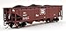 Bachmann Industries 40' Quad Hopper Rock Island Car, HO Scale