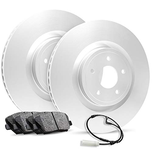 R1 Concepts Front Brake Kit Fits 2014-2021 Mini Cooper| Ceramic Pads, Blank Rot…