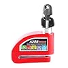 Schijfremslot Motorfietsalarm met 110db Alarmgeluid, antidiefstalbeveiliging Wielhangslot Waterdicht voor motorfiets…