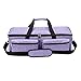 PICAN Foldable Carrying Bag Compatible with Cricut Explore Air and Maker, Tote Bag Compatible with Cricut Explore Air 2 and Silhouette Cameo 3 (Purple)