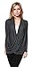 Free to Live 3 Pack Long Sleeve Nursing Tops Breastfeeding Shirts Cardigan Sweaters for Women (XL, Black, Charcoal, Navy)
