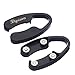 [Pack of 2] DIGISION Wine Bottle Foil Cutter with 4 Stainless Blades, Non-toxic Plastic Body with Gift Package (Black)
