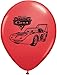 Pioneer Party Group Officially Licensed Disney Pixar 12-Inch Latex Balloons, Cars Colors may vary, 6-Count