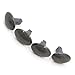 HTTMT MT293-007- 4 PCs Smoke Side Fender Lights Compatible with 1999-2010 F 350 450 Super Duty Dually Truck with factory installed fender lights
