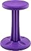 KORE DESIGN Wobble Stool Chair, Girls + Boys Kid Desk Stools, Ergonomic Small Office Chairs, Flexible Seating for Active Kids, ADD/ADHD, Classroom, School, Home, Pre-Teen (18.7in) Age 10-11 yr, Purple
