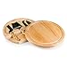 TOSCANA - a Picnic Time brand Circo Cheese Board and Knife Set - Charcuterie Board Set - Wood Cutting Board, (Parawood)