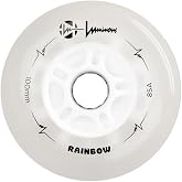 LUMINOUS INLINE WHEEL 85A RAINBOW (100mm (3 pack))