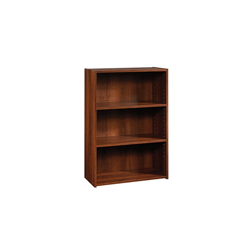 Sauder Beginnings 3Shelf Bookcase, Brook Cherry finish LAVORIST