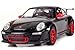 Radio Remote Control Car 1/14 Scale Porsche 911 GT3 RS RC RTR Black by RASTAR