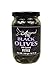 Auzoud Oil & Salt Black Olives, Pitted, Support North African Women Farmers, 100% Natural, Hand Picked, 230 g (8.1 oz)